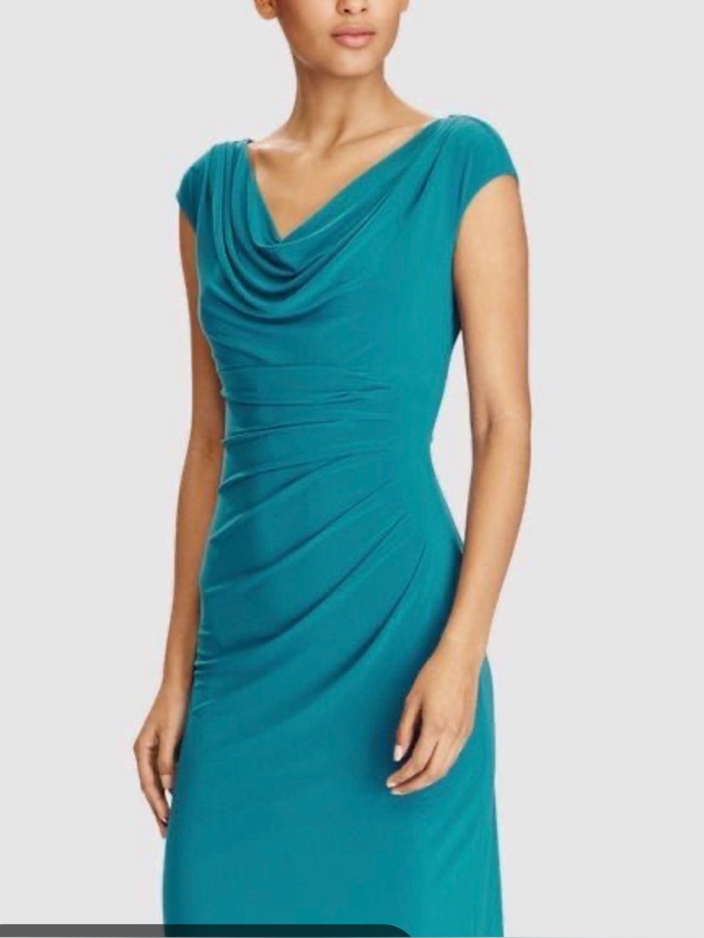NWT Evan Picone Turquoise Dress